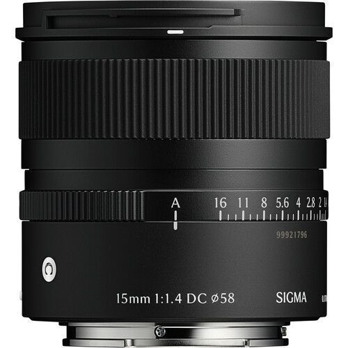 Об'єктив Sigma 15mm f/1.4 DC Contemporary E mount (для Sony) 17967 фото