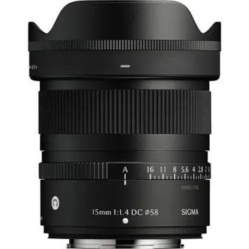 Объектив Sigma 15mm f/1.4 DC Contemporary X mount (для FUJIFILM) 18198 фото