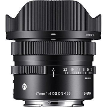 Об'єктив Sigma 17mm f/4 DG DN Contemporary E mount (для Sony) Sigma 17mm Sony E-Mount фото